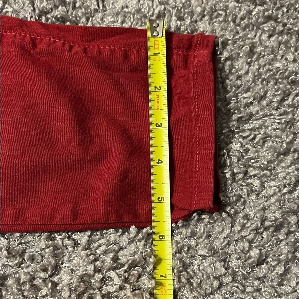 Angry Rabbit Women's Vibrant Red Jeans. Size 30 - Picture 6 of 7